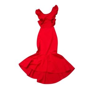 Saints + Secrets Red Maxi Dress Like New Size Medium